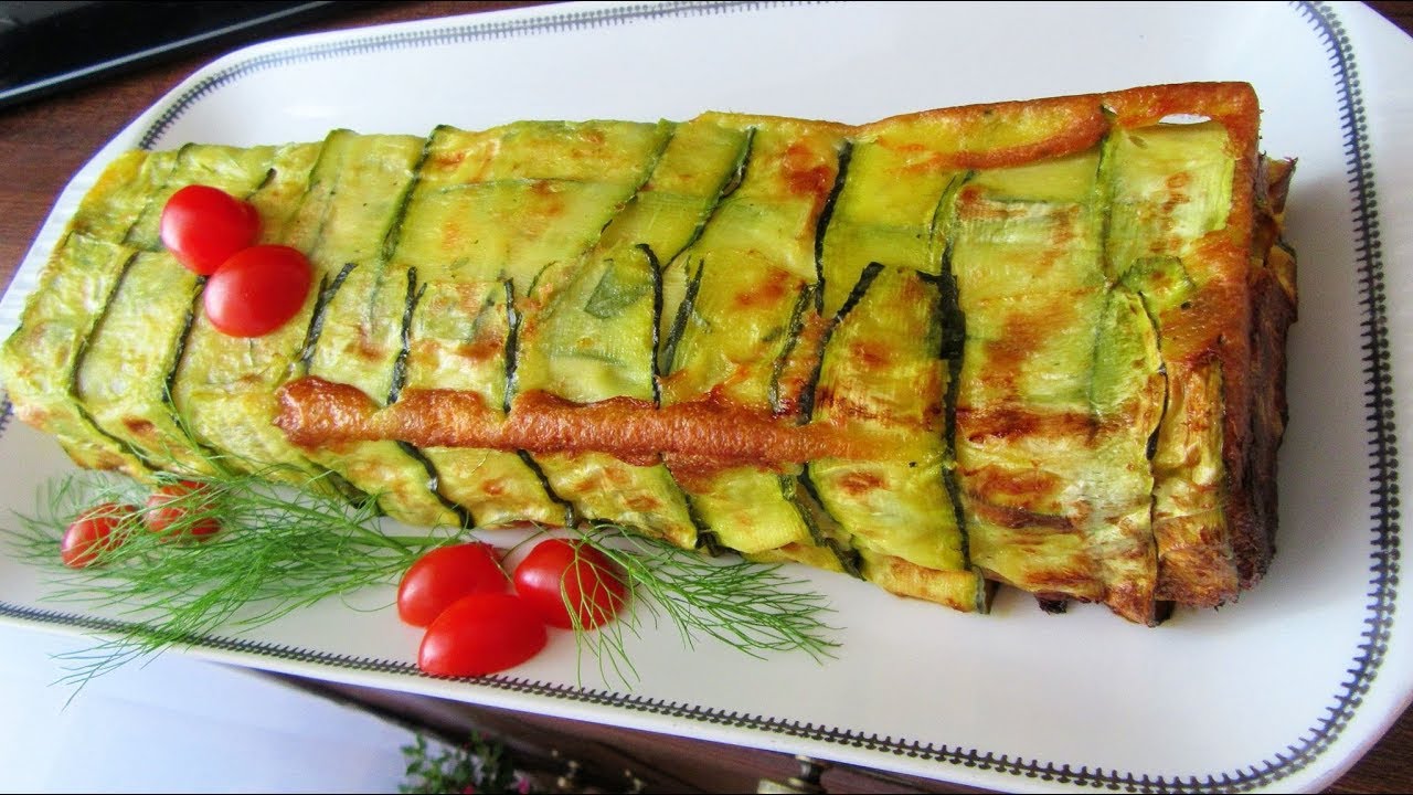 Složenac od Tikvica Sira i Pršuta/Zucchini Terrine with Prosciutto and Cheese