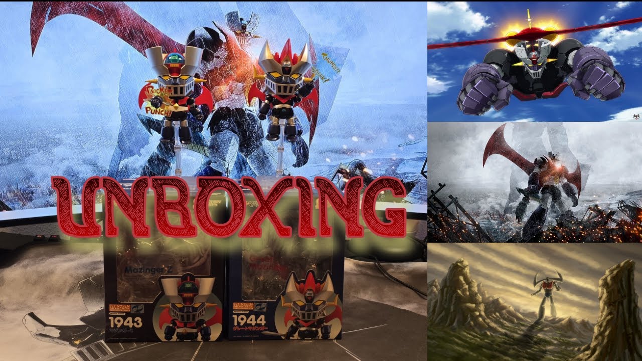 Unboxing Mazinger y Gran mazinger Nendoroid