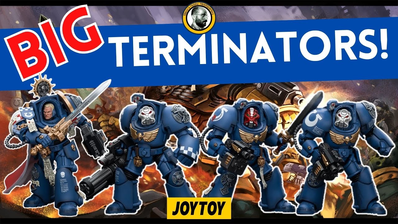 JOYTOY Ultramarines Terminators & Captain Agemman #warhammer #40k #joytoy #collection