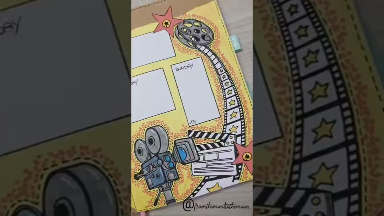 Hollywood chiama e il mio bujo risponde! #bujo #bulletjournal #hollywood