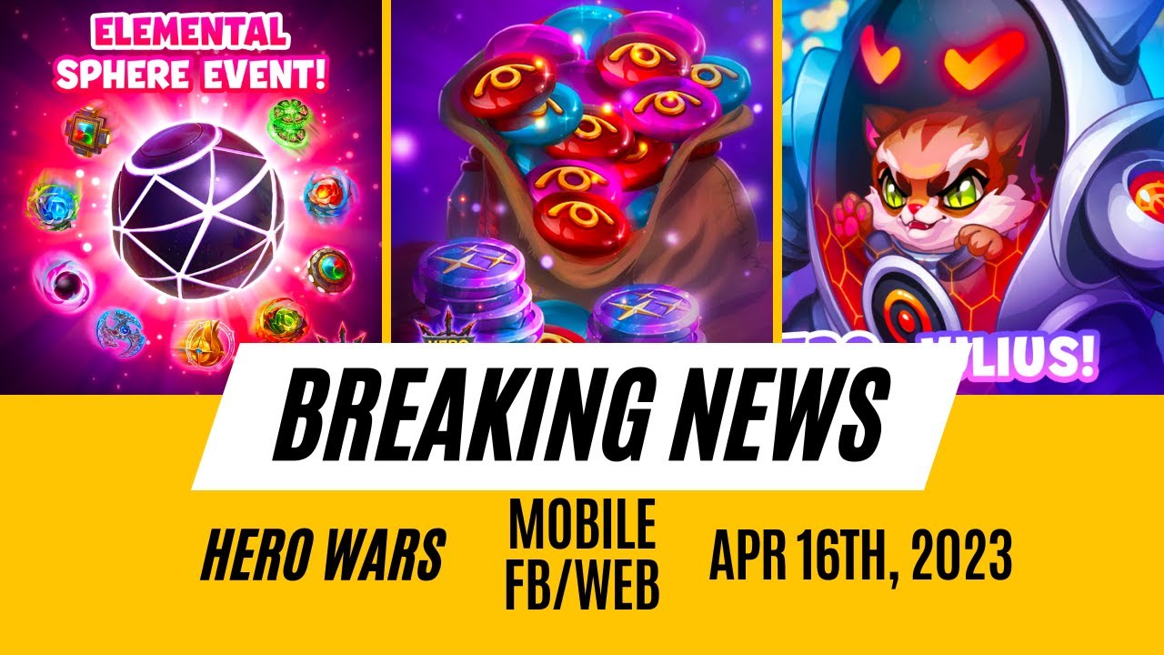 Hero Wars News You Can't Miss! April 16th 2023