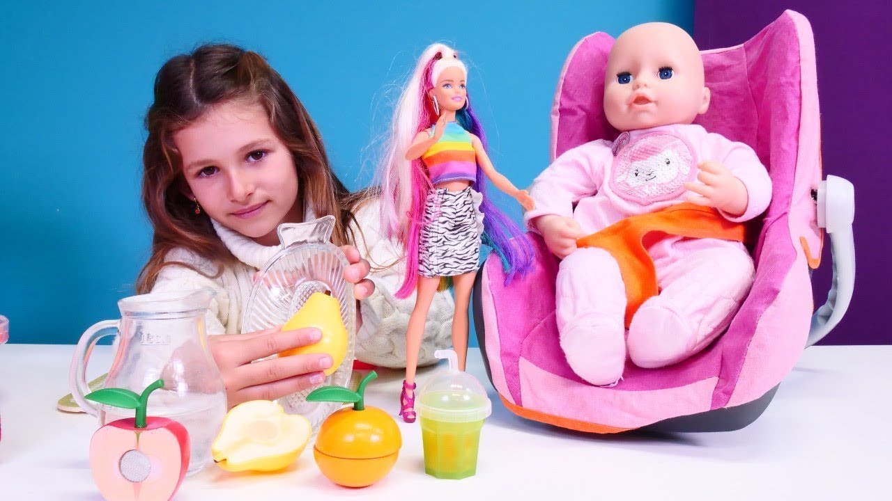 Kız videoları - Bebek bakma oyunları - ÖZEL BÖLÜMLER! Bebekler için oyun videoları