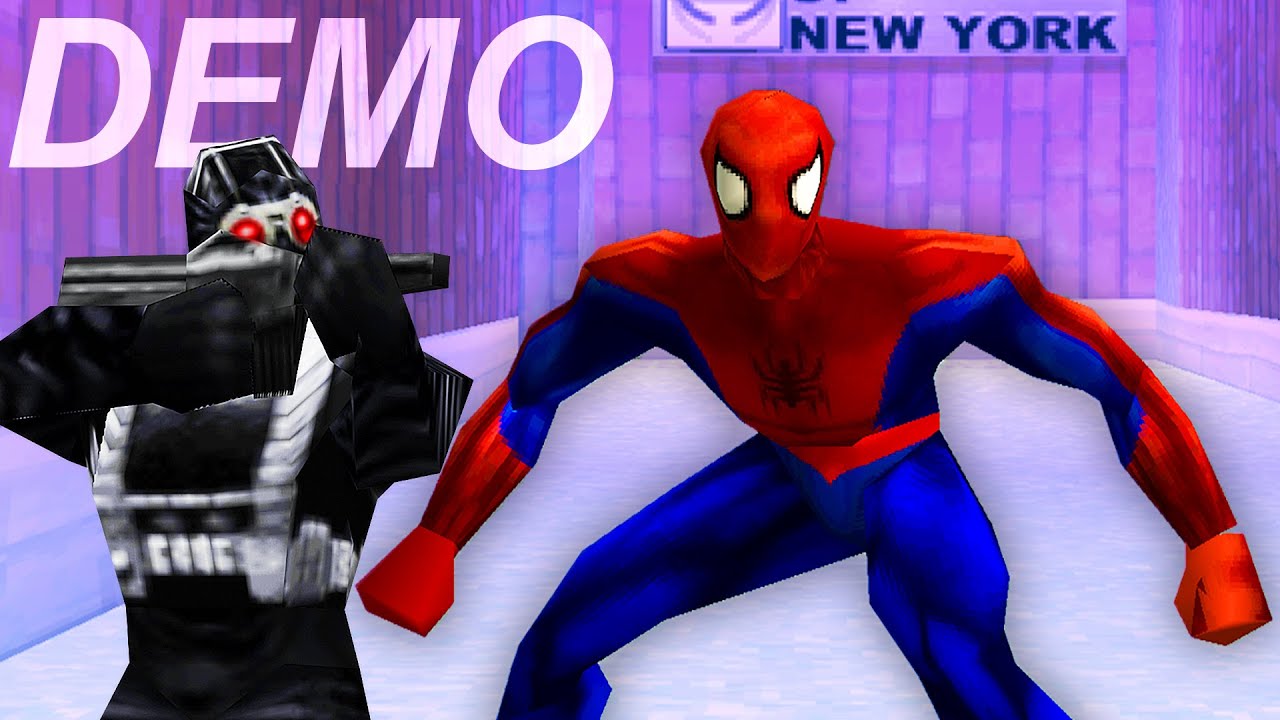 Патч «Ранние банковские уровни» — демо-версия Spider-Man PS1 1999 года
