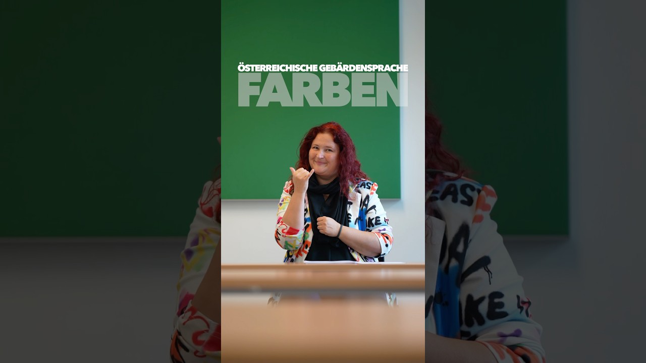 Dolmetschen: Österreichische Gebärdensprache - Deutsch #studieren