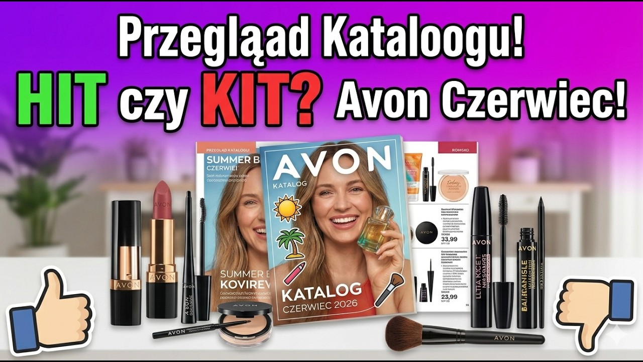 HIT czy KIT? 😱 Przeglądamy NOWY Katalog Avon Czerwiec 2026!