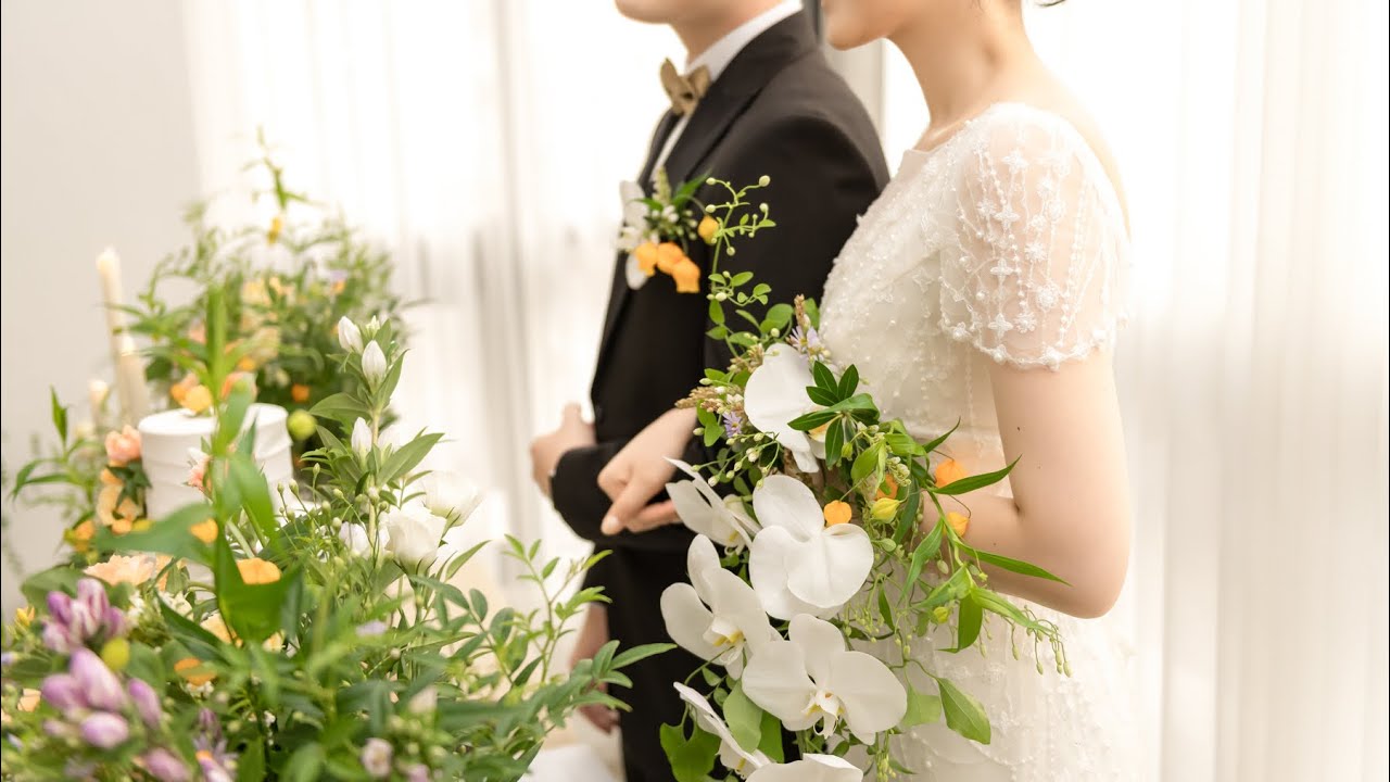 스몰웨딩 최최최최종 영상 👰🏻🤵🏻, 4년이 지난 지금 돌아보는 스몰웨딩의 장점/ 단점 / 비용 / 식순 대공개 💗, 스몰웨딩 청첩장 문구 추천까지!