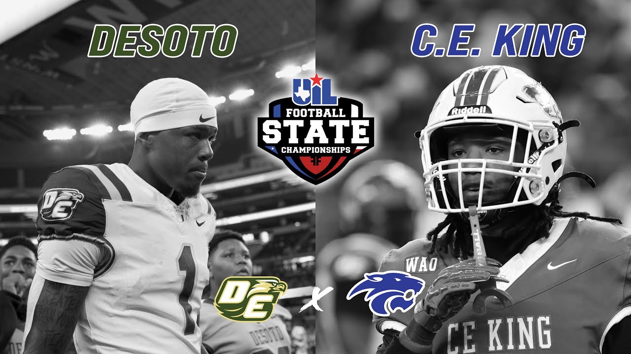 Desoto vs #16 C.E. King 6A DII TEXAS HIGH SCHOOL FOOTBALL CHAMPIONSHIP #txhsfb