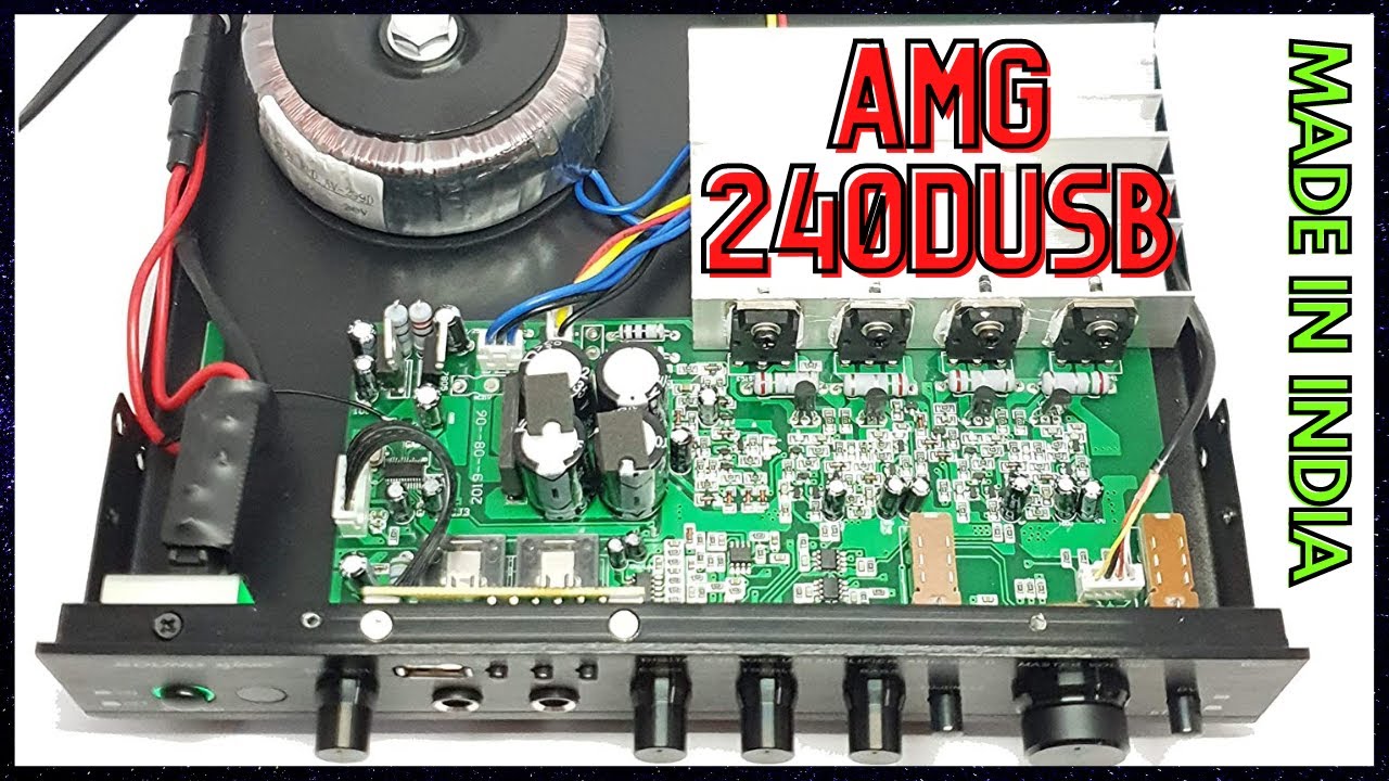 AMG AUDIO II AMG-240DUSB II HIFI AUDIO SYSTEM II БЮДЖЕТНАЯ Дружественная система