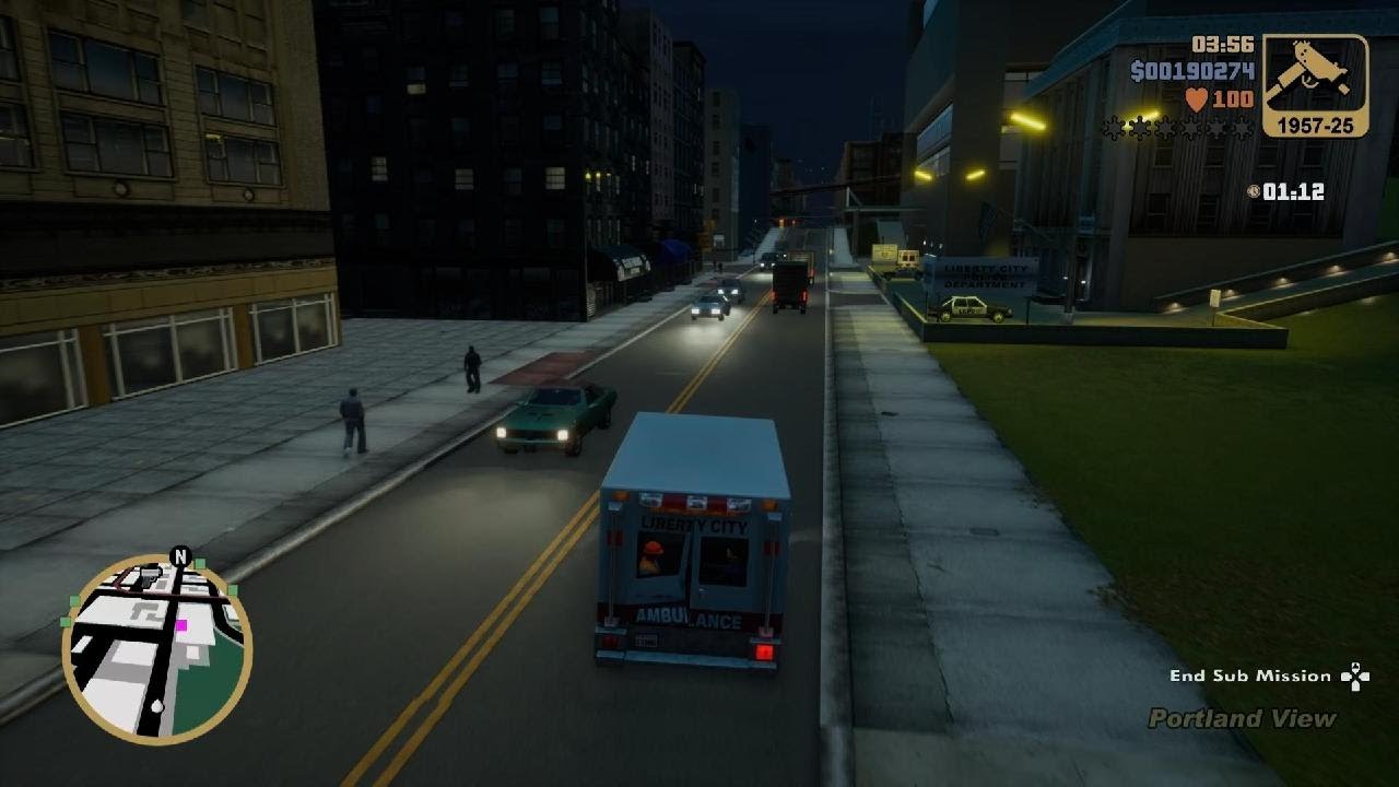 Grand Theft Auto III – The Definitive Edition Paramedic level 12