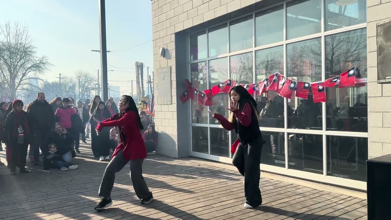 👯‍♀️ Kpop Dance by Taiwanese girls @ Michigan Lunar New Year 2025 