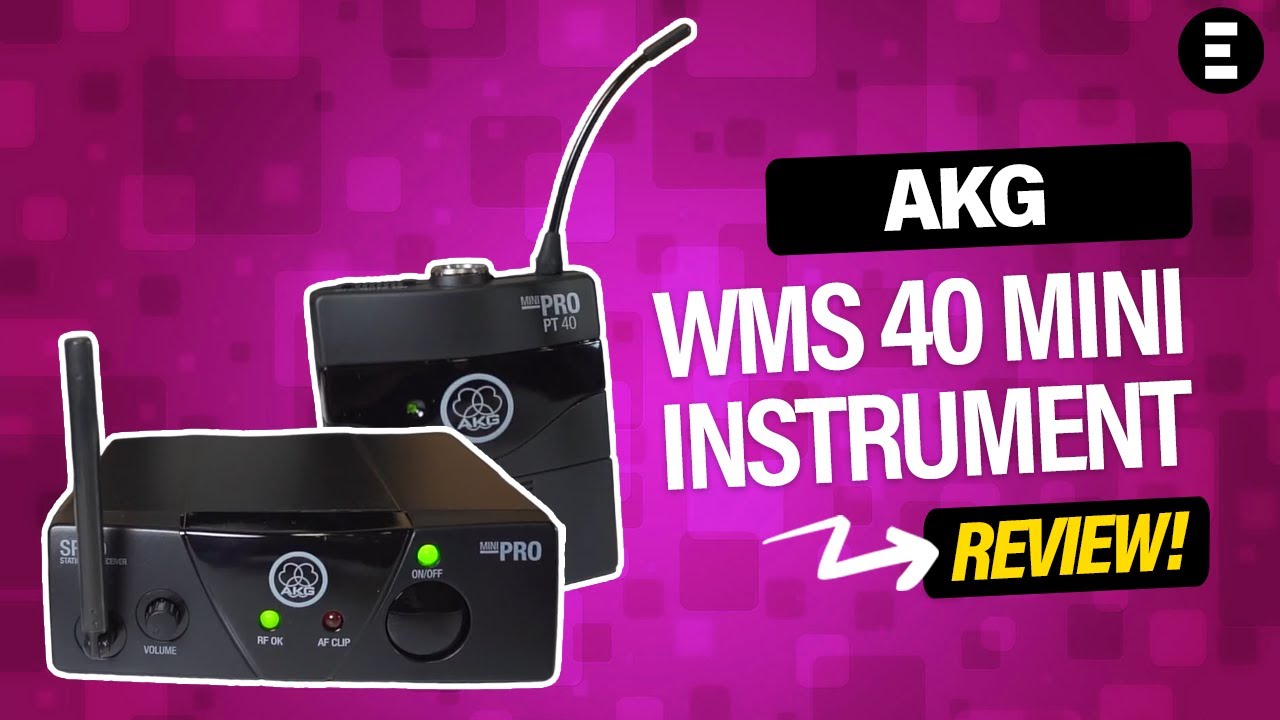AKG WMS 40 Mini Instrument ISM2 | EGITANA.es