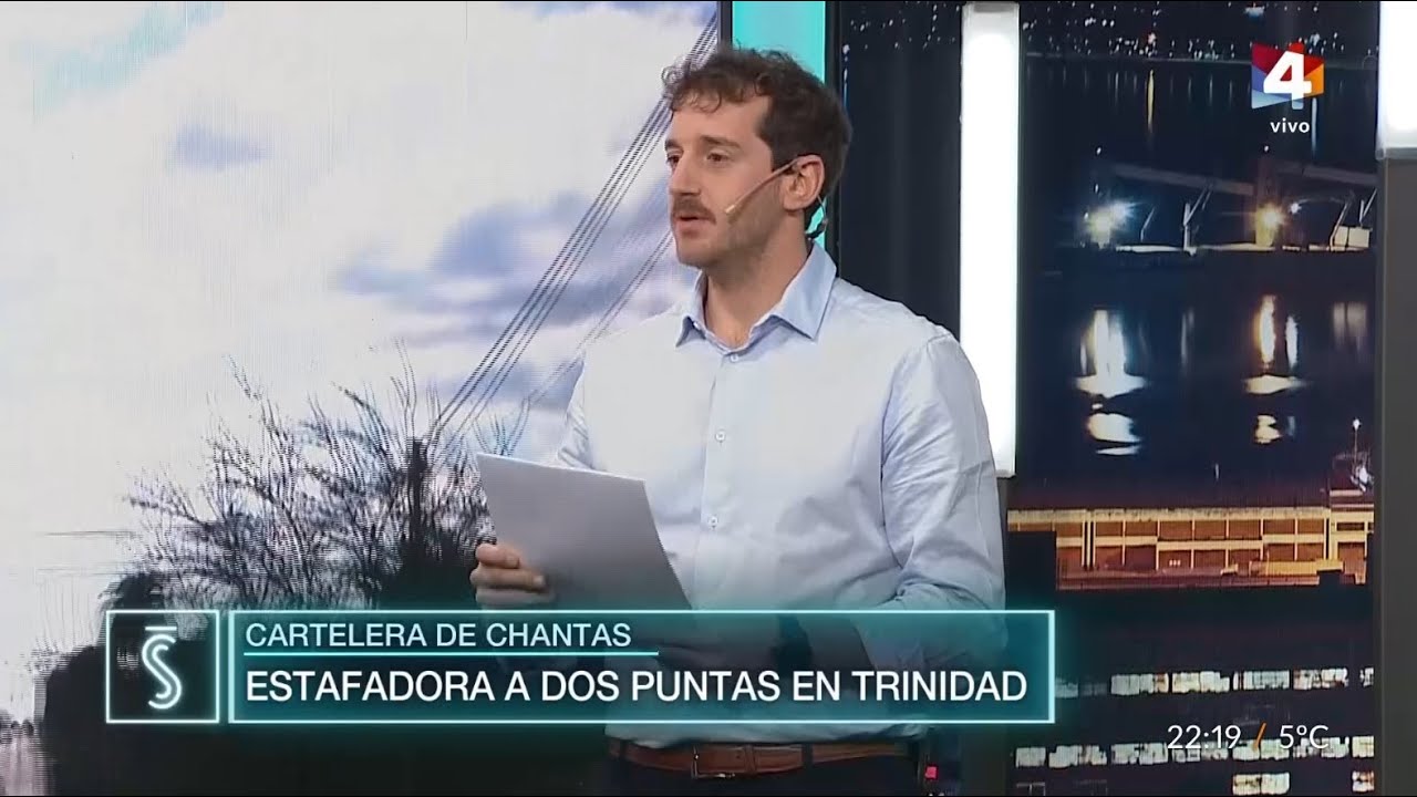 Santo y Seña - Estafadora a dos puntas en Trinidad