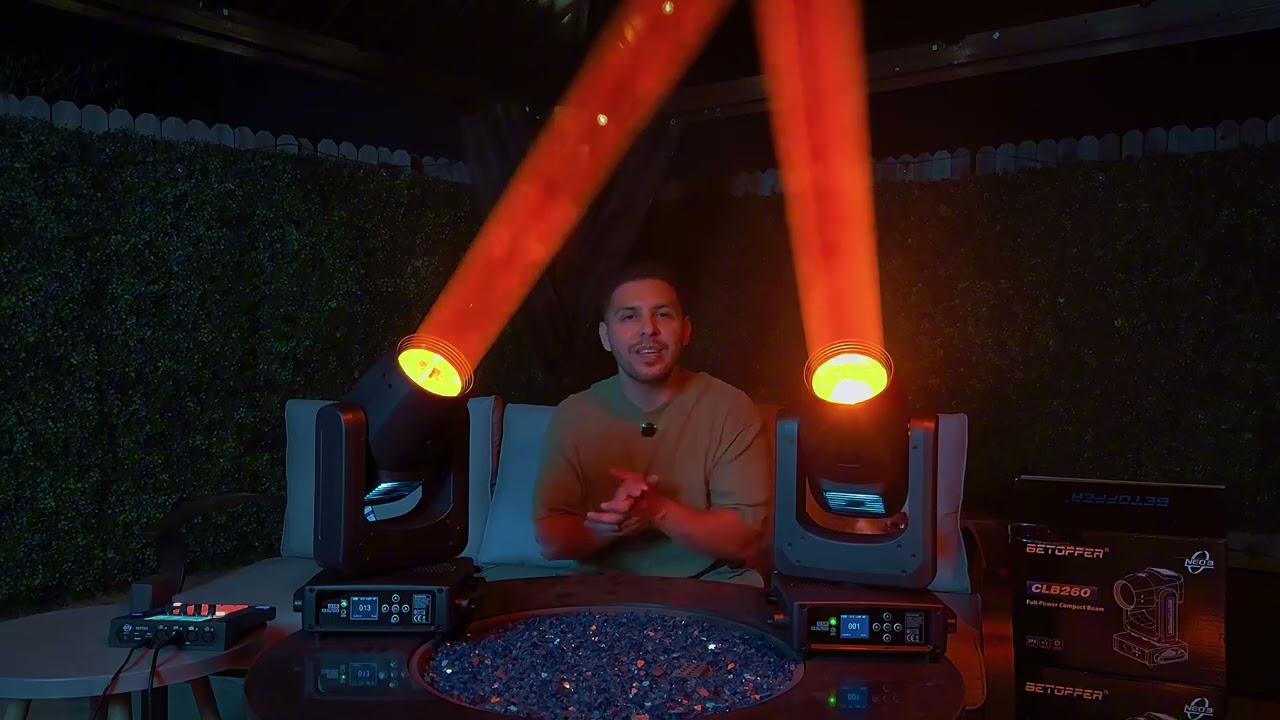 Betopper CLB260 Professional Beam Light Review - Redefining the Stage Lighting Experience!