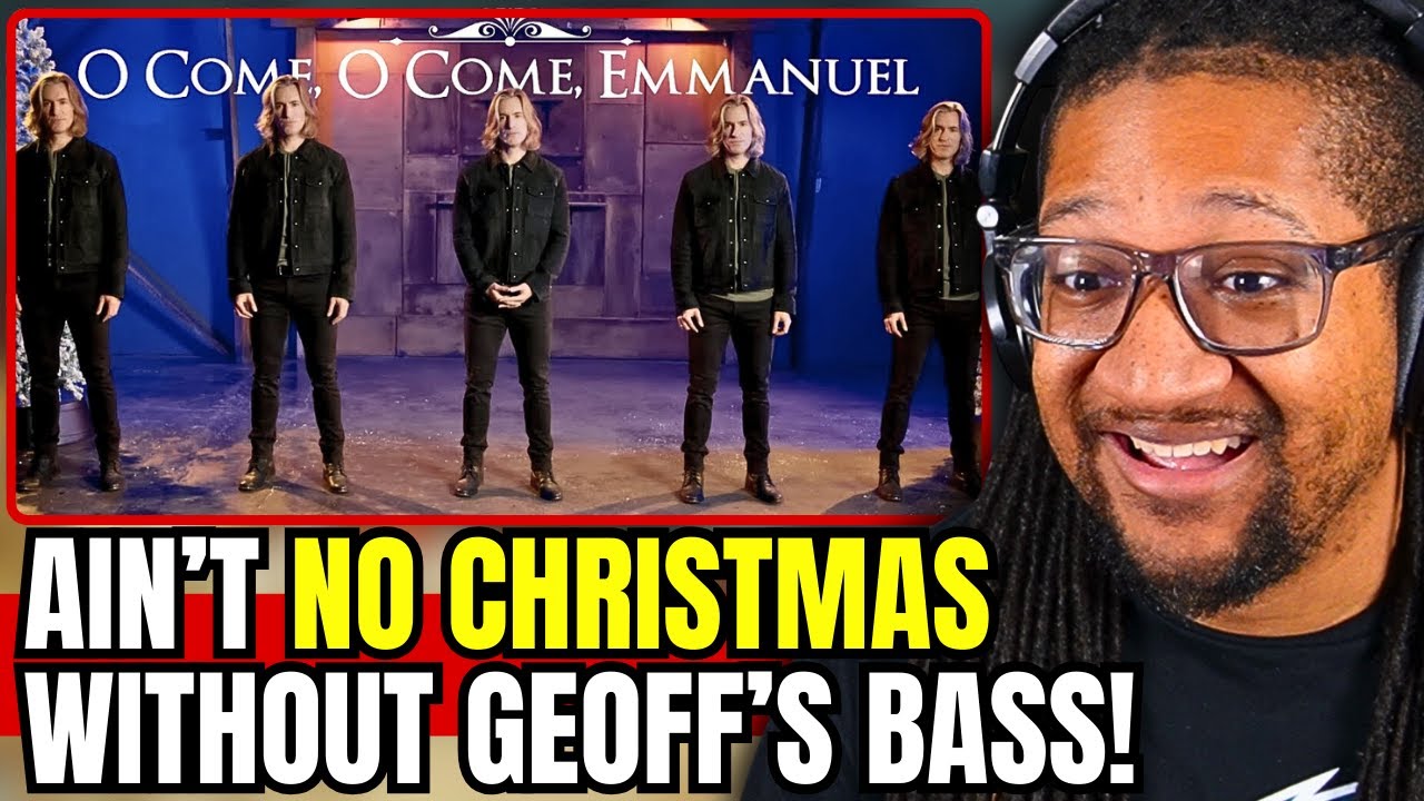 Джефф Кастеллуччи - O COME EMMANUEL (версия с низким басом) | Реакция!