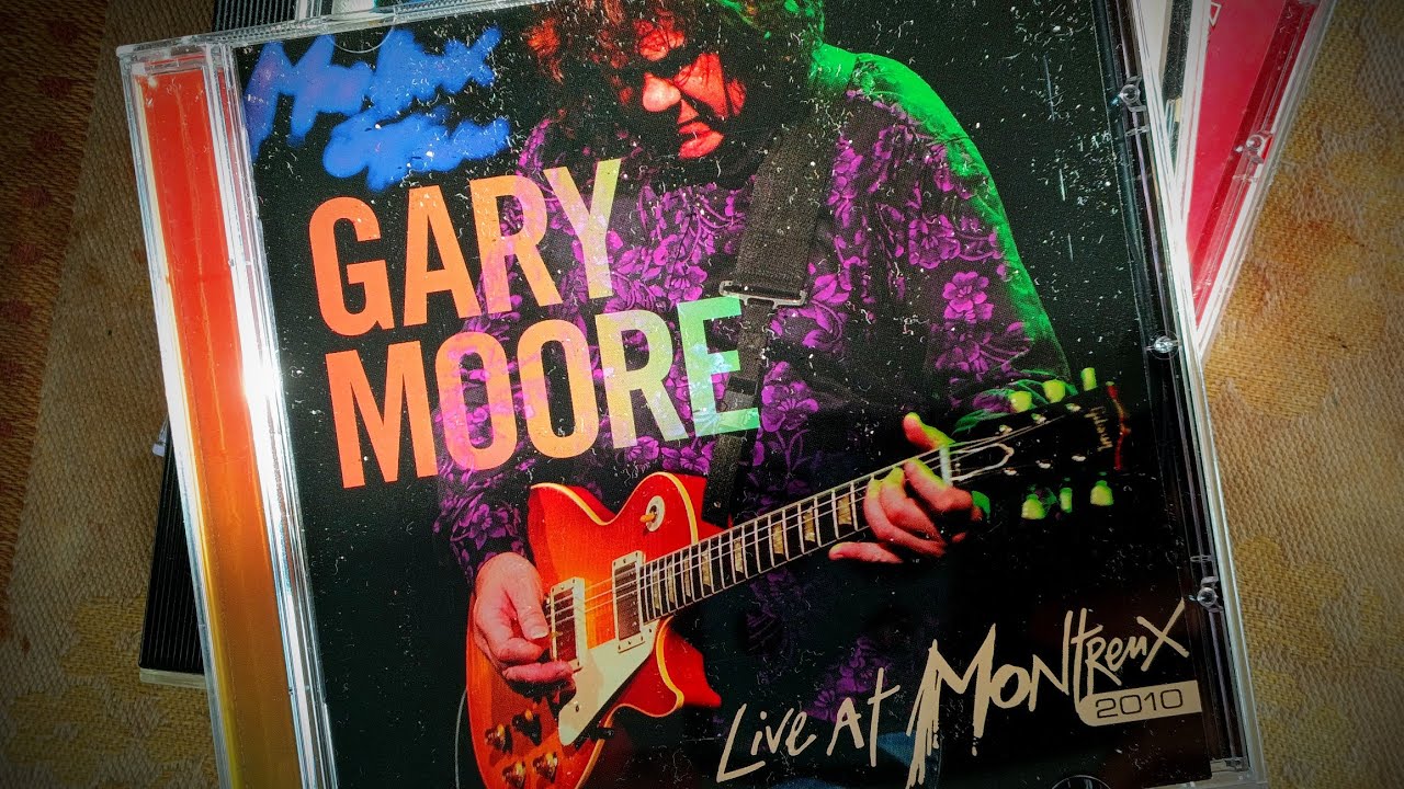 Студийные и концертные альбомы Gary Moore на компакт дисках CD в моей коллекции... Обзор...