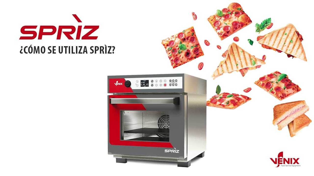 Cómo se utiliza SPRÌZ - el horno rápido de Venix