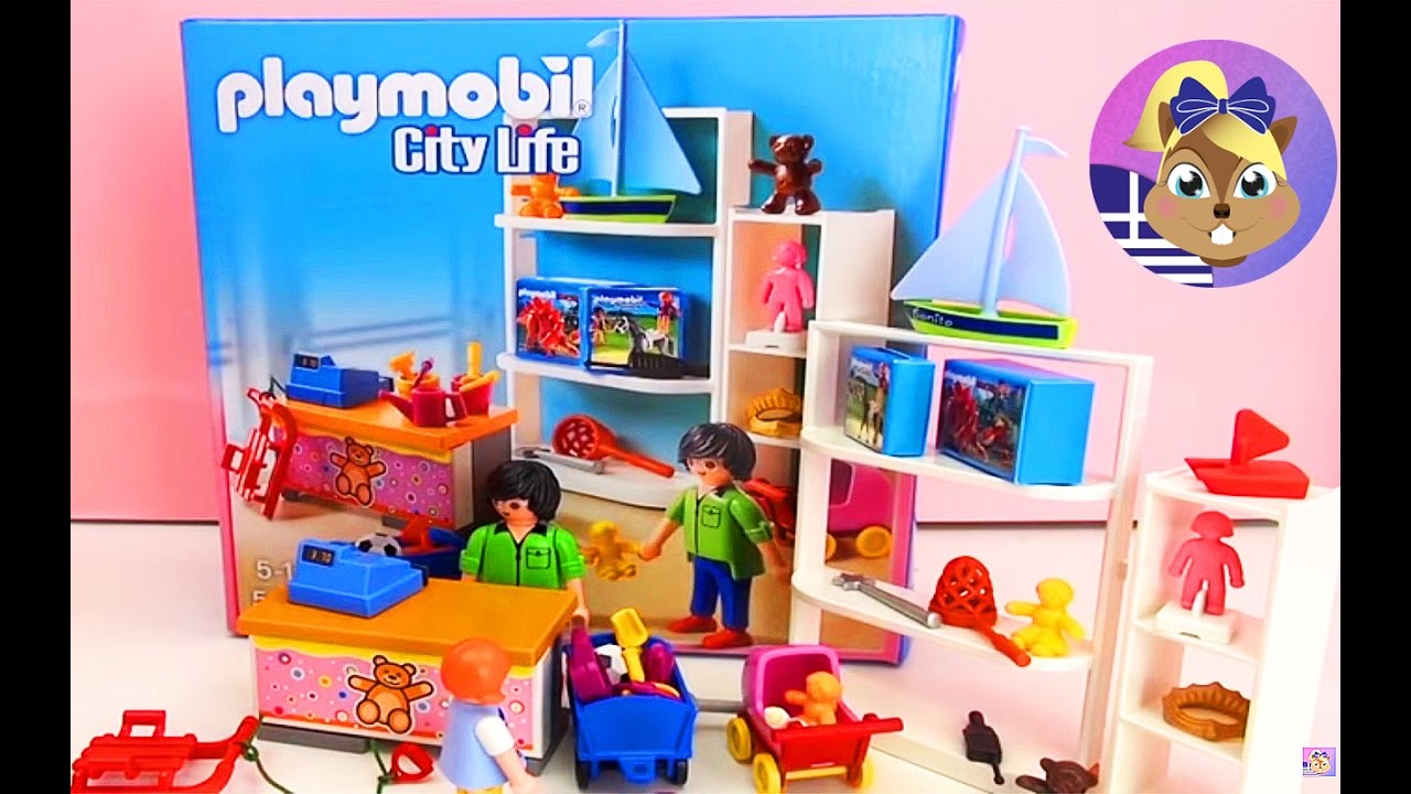 Συναρμολογούμε το σετ παιχνιδιού Playmobil : Κατάστημα Παιχνιδιών