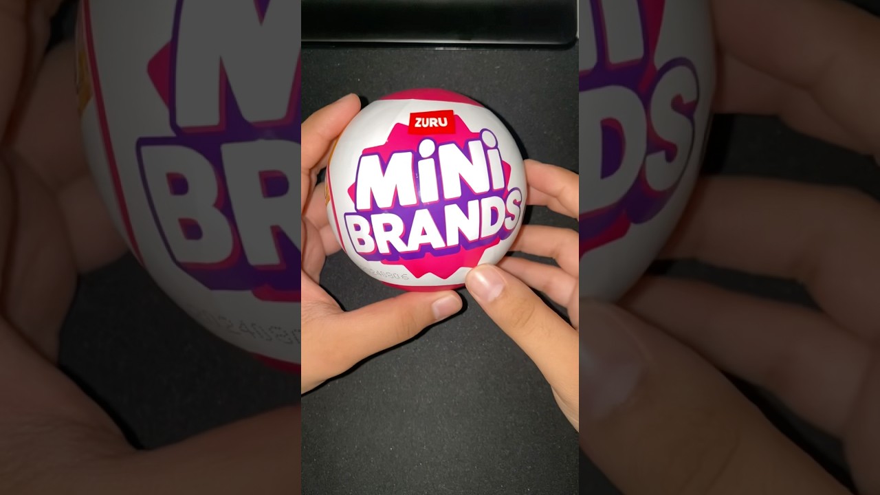 ASMR|Opening Mini Brands Retro!! #asmr #asmrunboxing #unboxing #minibrands