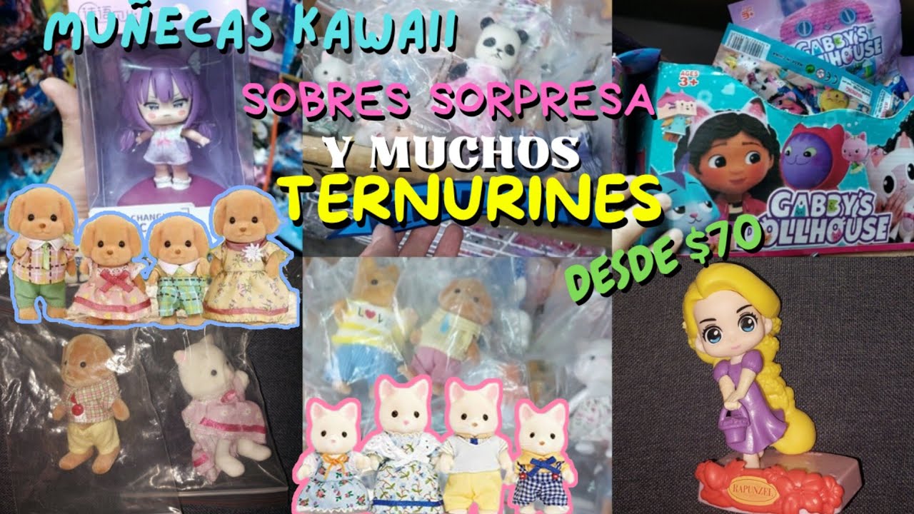 ternurines, sobres sorpresa, muñecas kawaii y muchas ofertas #nayech