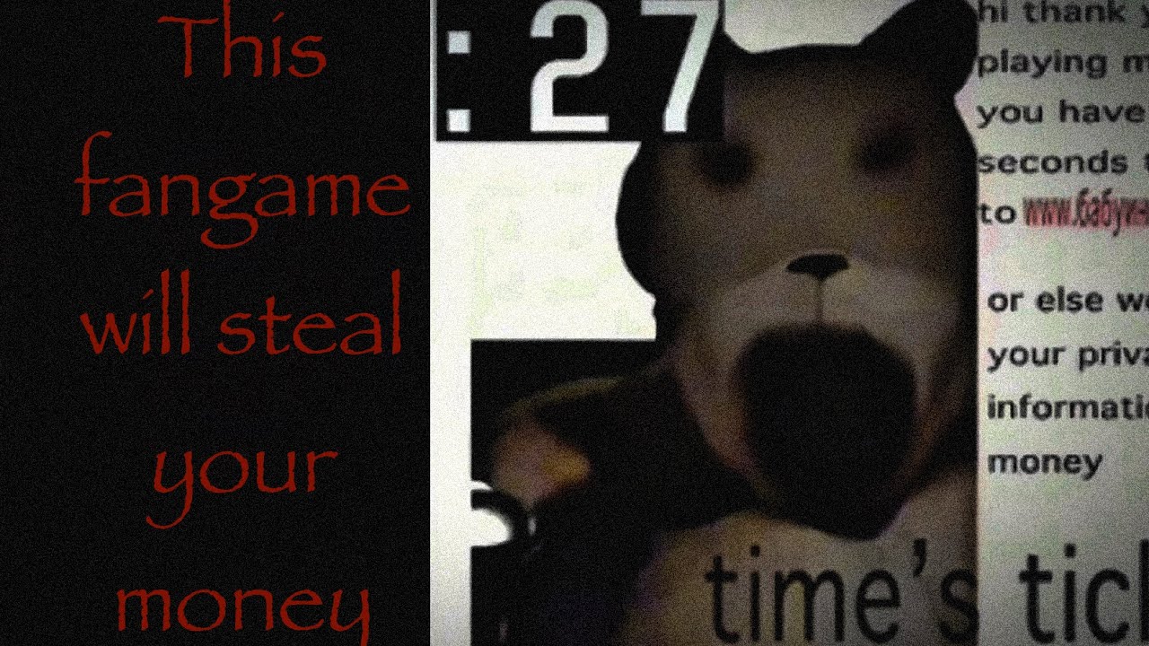 Don't play this fnaf fangame.