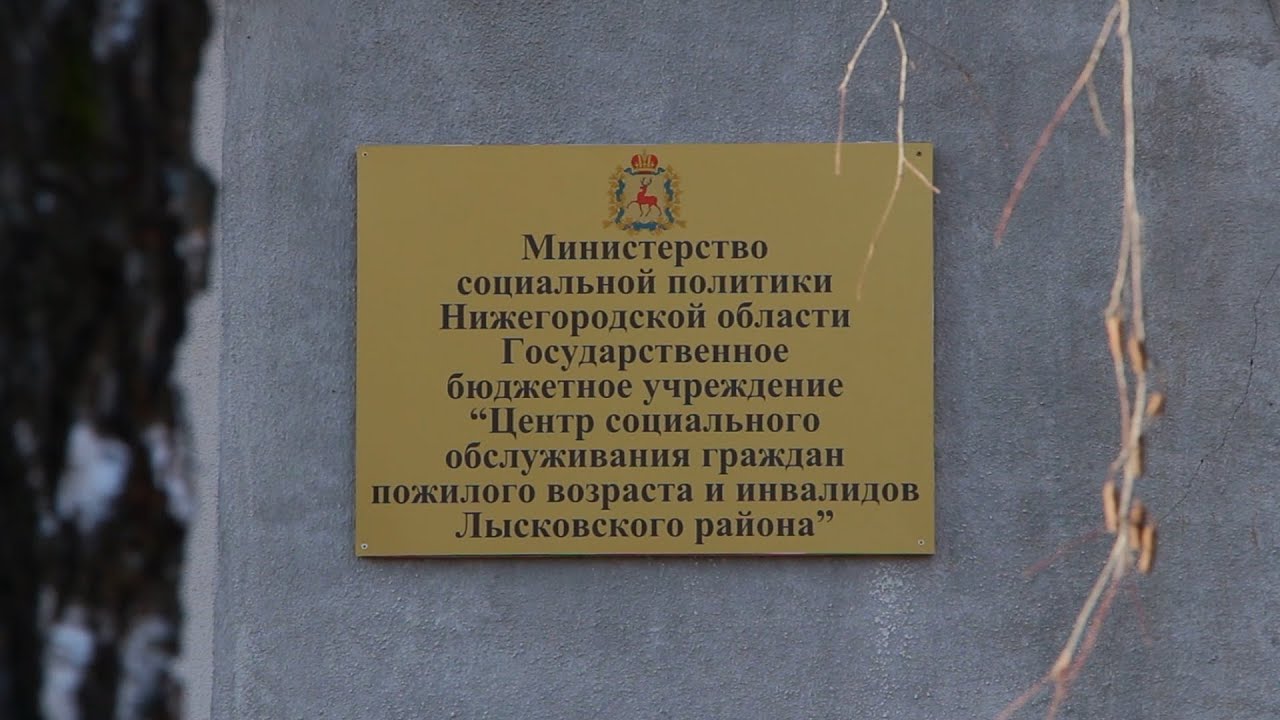 Центр социального  обслуживания Лысковского района