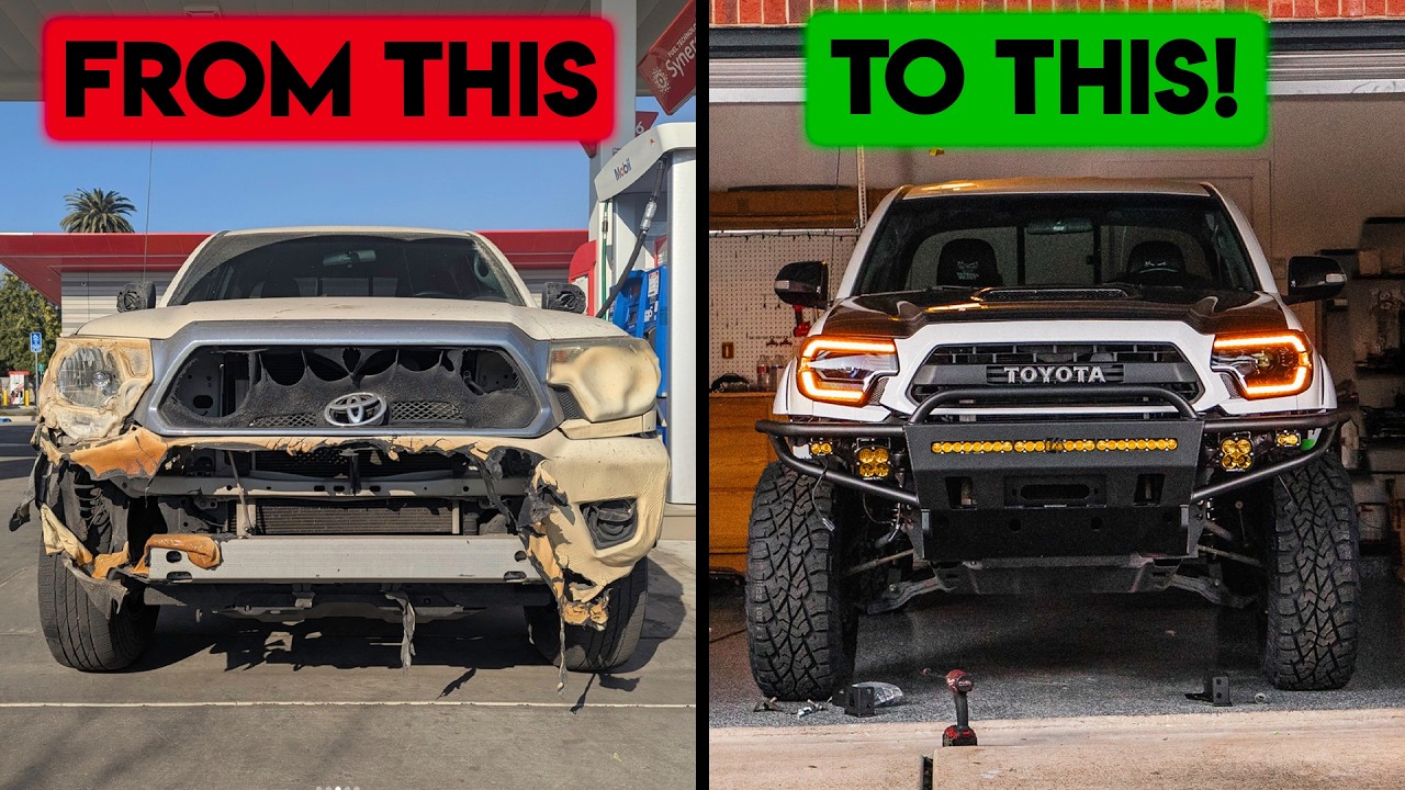 Transforming this Totaled Tacoma with $15,000