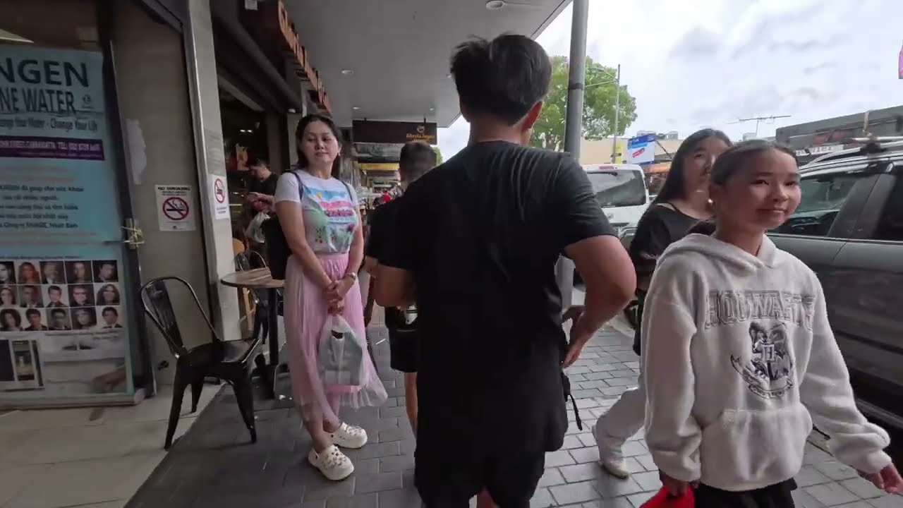 Cabramatta streets, NSW, Australia