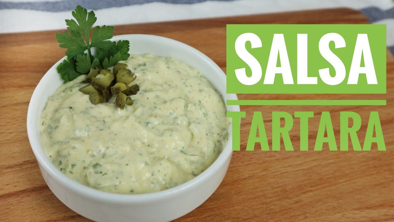 SALSA TARTARA / Estilo Venezolano / Facil Recetas Venezolanas