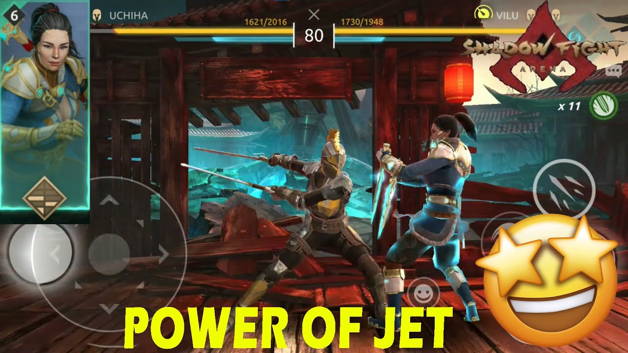 Jet is incredibly powerful | Shadow Fight 4: Arena | Hindi Gameplay