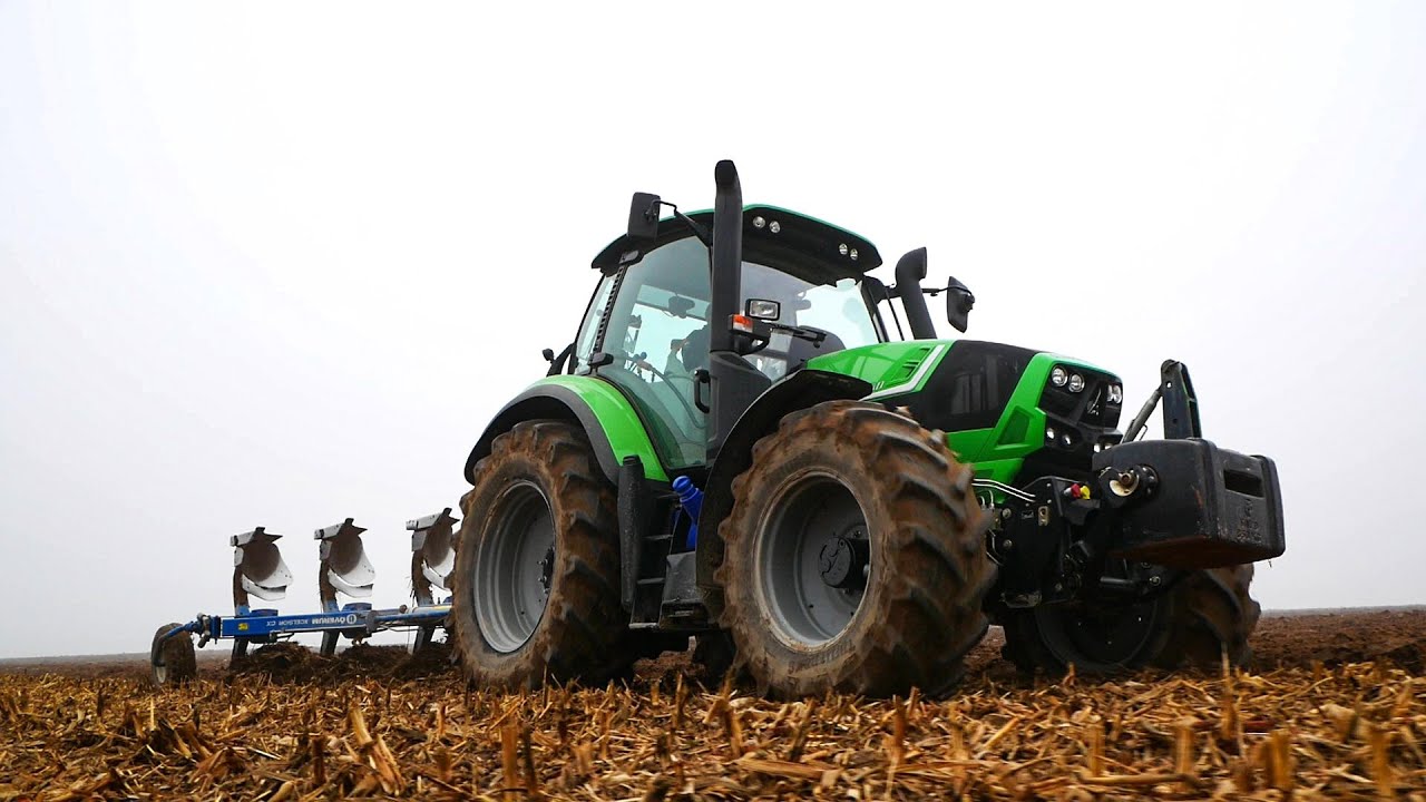☆ Mglista orka po kukurydzy z Deutzem ☆ Deutz Fahr 6160 & Overum ☆ Prace jesienne ☆