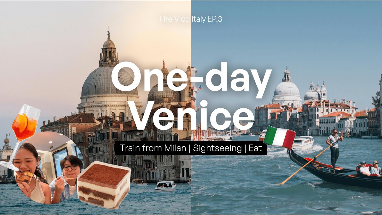 เที่ยวเวนิซ Venice ด้วยตัวเอง นั่งรถไฟจากมิลานมาได้ วันเดียวจบ เที่ยว กิน วิวหลักล้าน | Venice EP.3