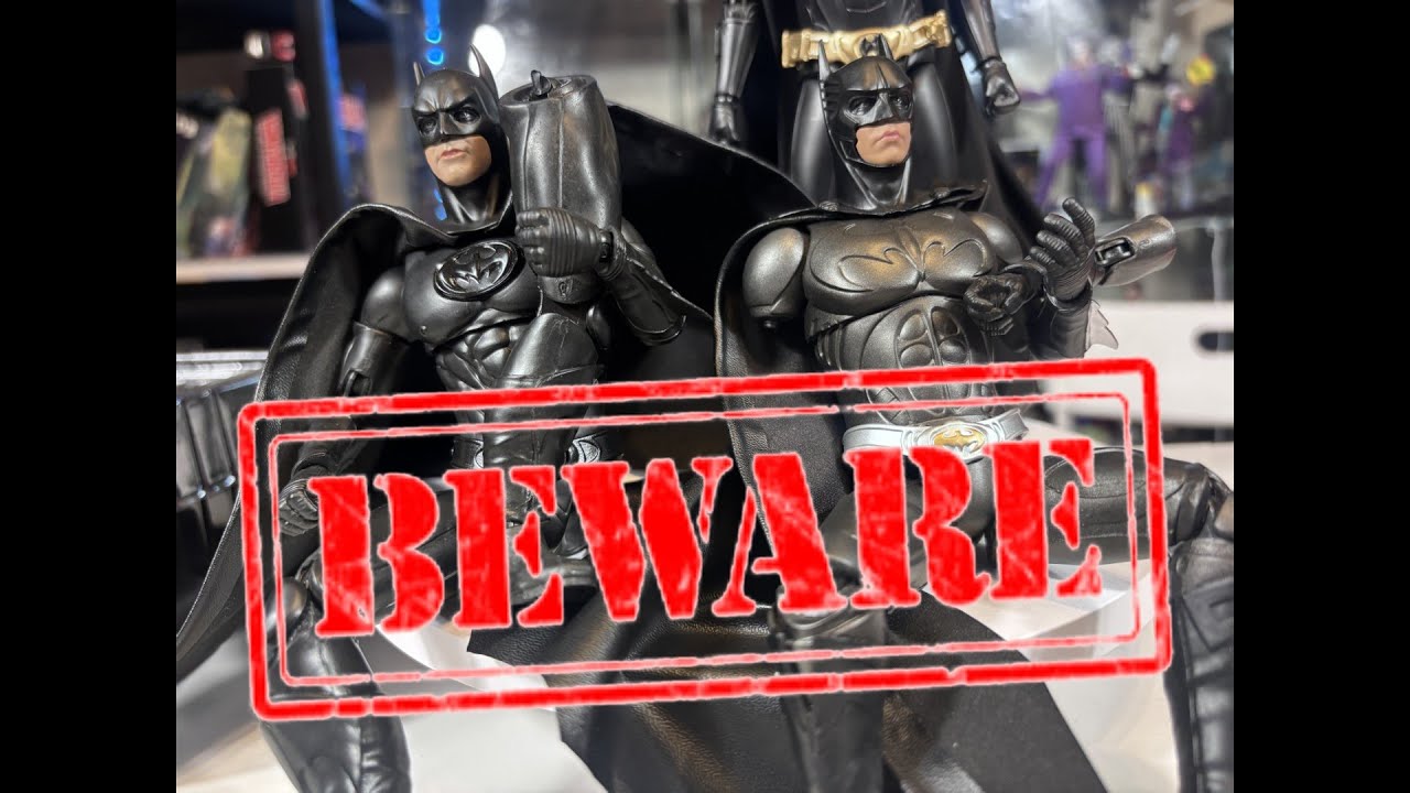 Beast Kingdom BATMAN BEWARE (Batman Forever, Batman & Robin, Batman Begins)