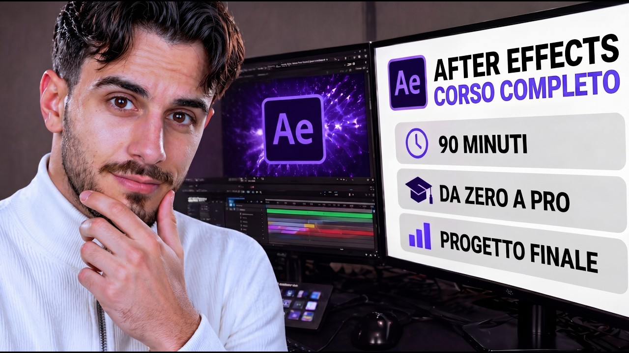 Diventa un PRO di After Effects in 2 Ore (Guida Completa)