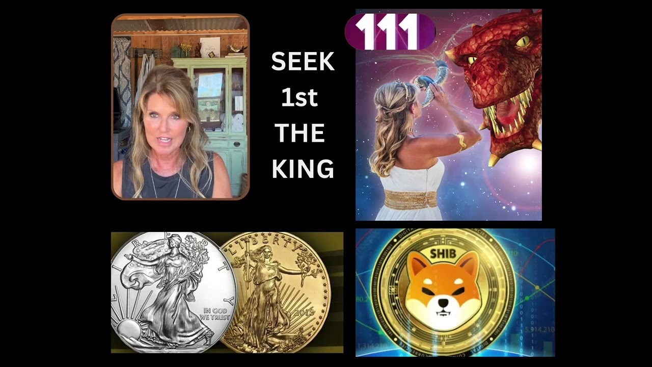 KINGDOM WEALTH TRANSFER -#111 - Shiba Inu -Gold and Silver