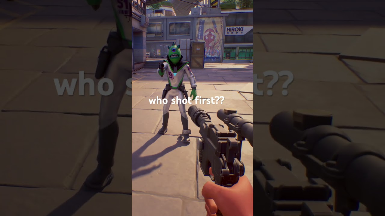 Who’s Shooting First? (Ballistic DL-44 Blaster)