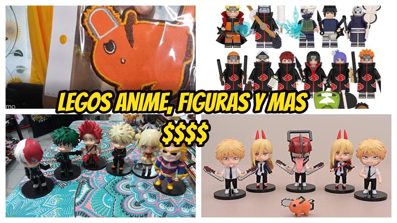 LEGOS ANIME, SET FIGURAS, ALMOHADAS Y MAS PARA TU NEGOCIO FRIKI