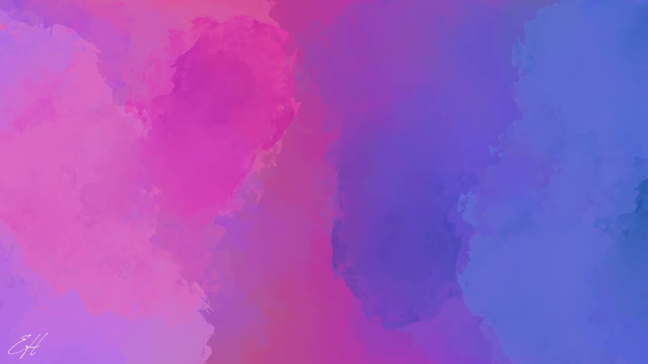 1 Hour Purple to Blue Gradient Art | Modern Ambient TV Frame Visuals