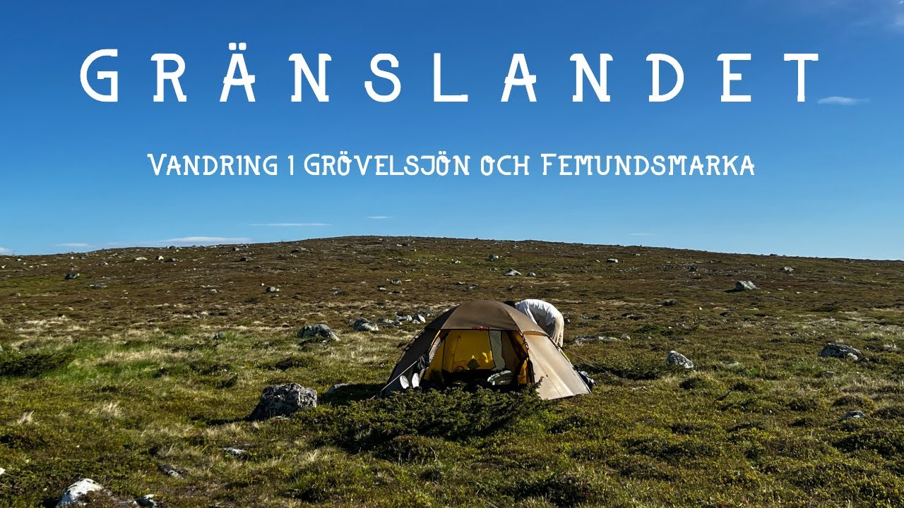 Tre Dagar i Gränslandet | Fjällvandring i Grövelsjön och Femundsmarka [English Subtitles]