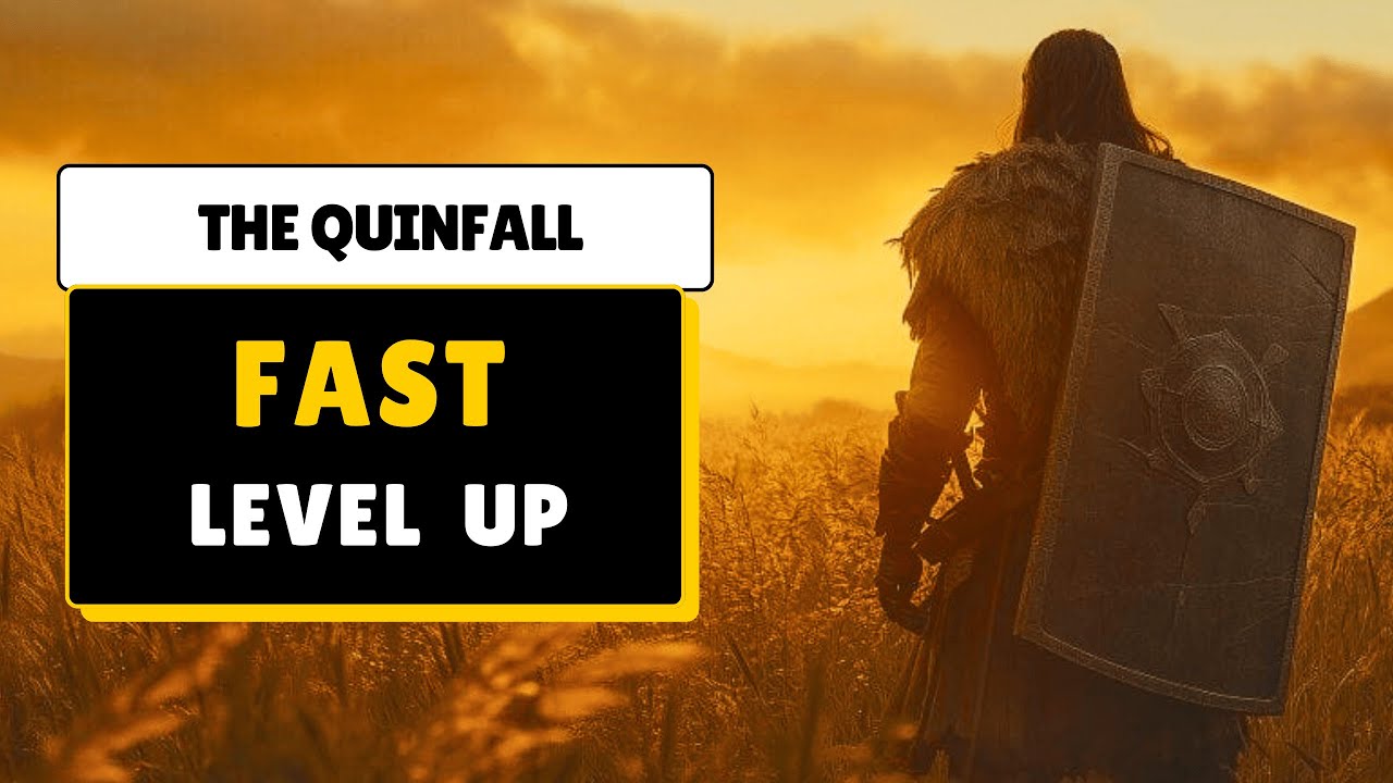 Level Up G+ Fast 40% in 10 minutes No Combat - The Quinfall