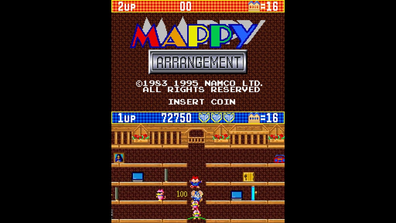 [TAS] Arcade Mappy Arrangement 