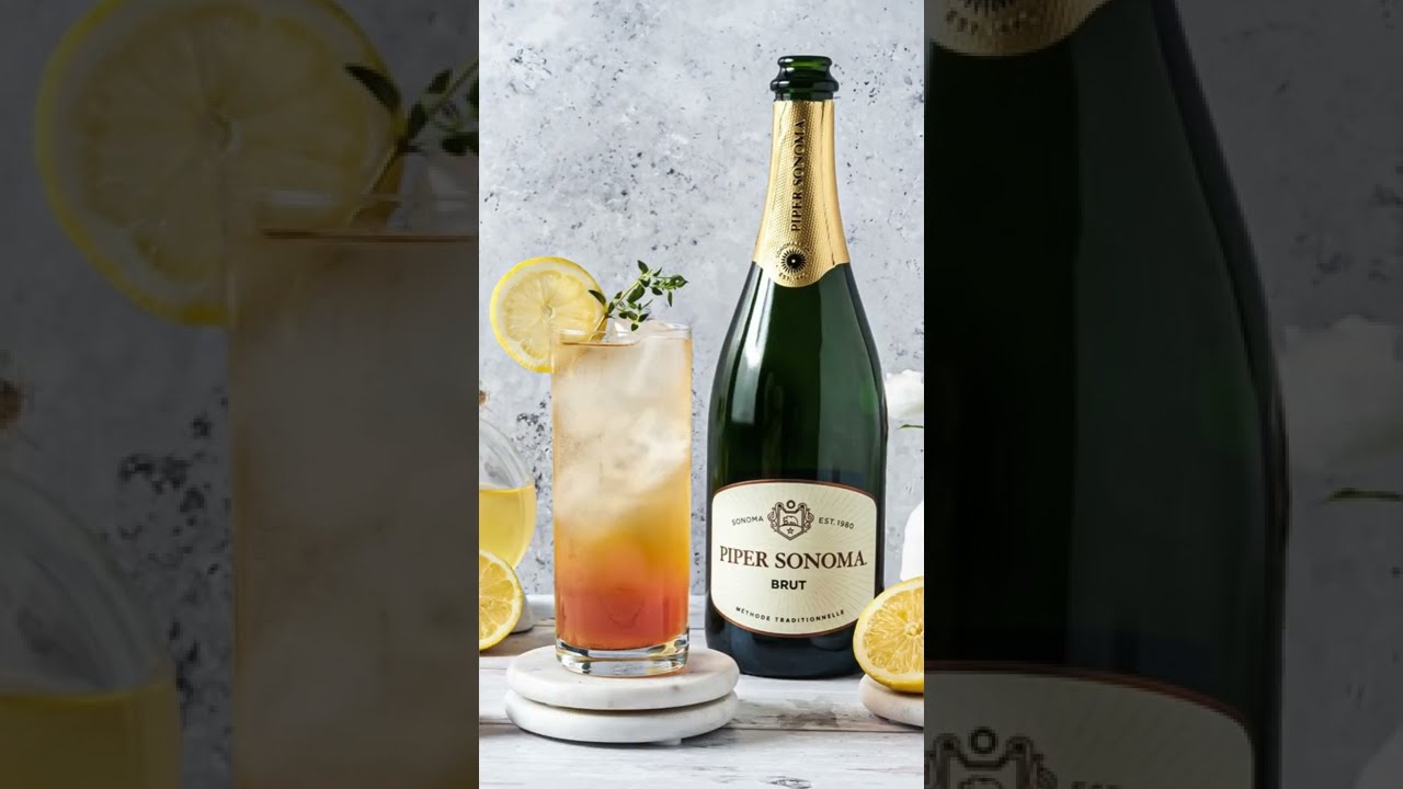 That&rsquo;s &ldquo;My Kind of Tea Party&rdquo; - Spring cocktail featuring Piper Sonoma Brut