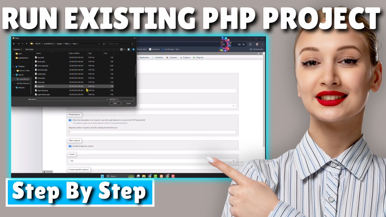 How To Run Existing php Project and MySQL in XAMPP Server (2026)