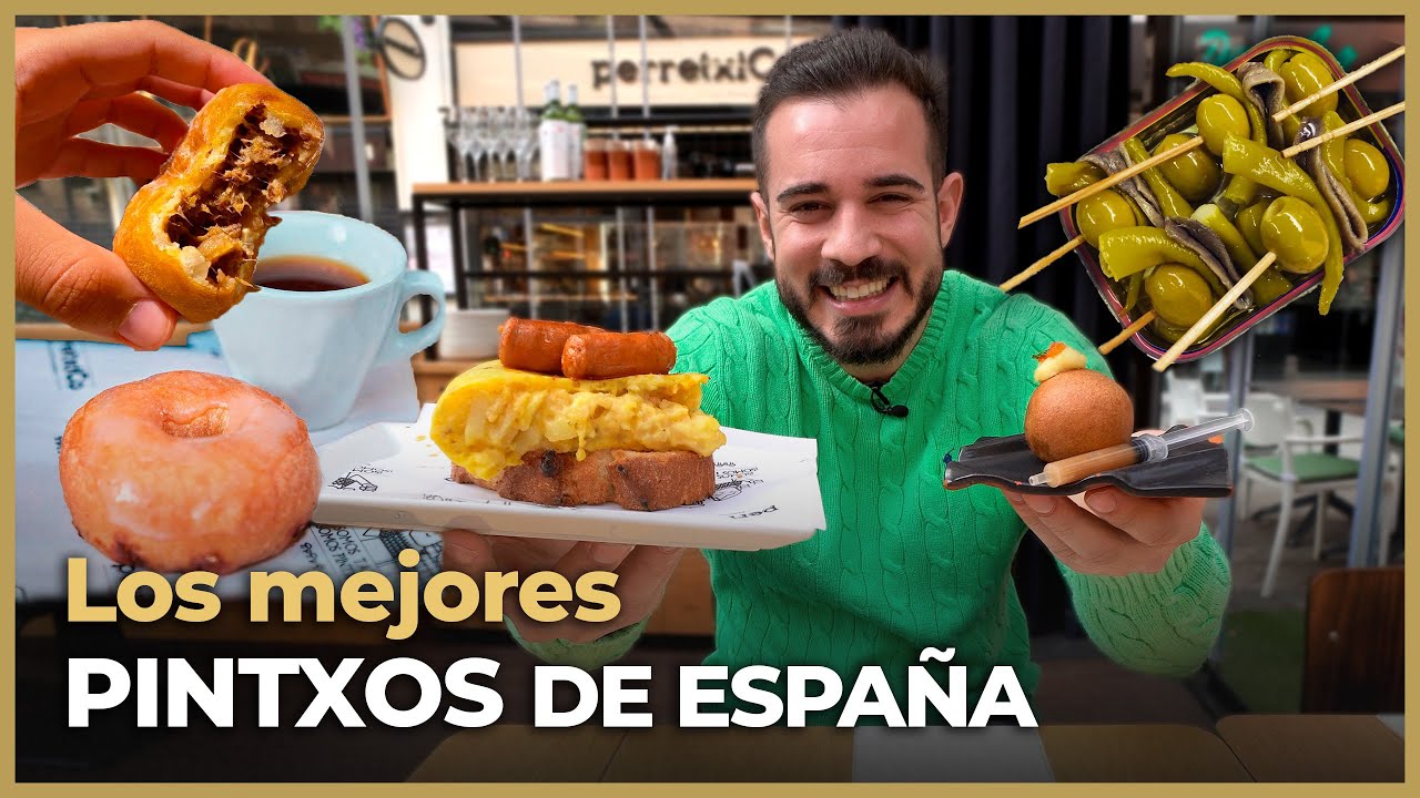 Probando los PINTXOS más PREMIADOS de ESPAÑA en MADRID - BARATOS!!