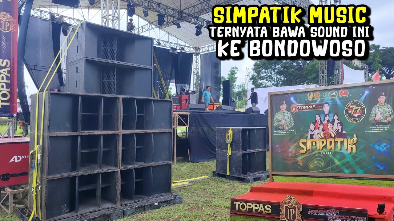 SIMPATIK MUSIC TERNYATA BAWA SOUND SYSTEM INI KE BONDOWOSO