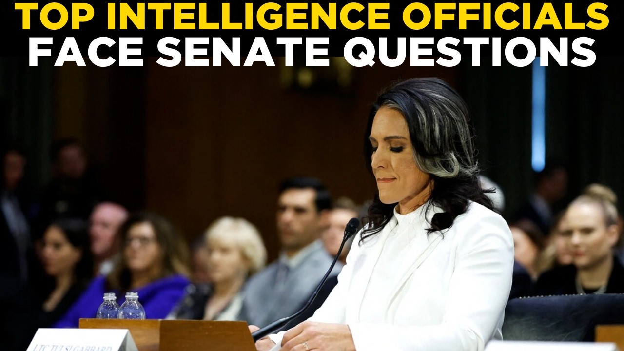 US NEWS LIVE: Senate Intelligence Committee Hearing On Global Threats With Top Officials