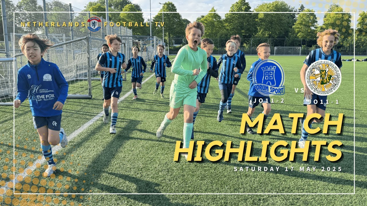 🔥 Forum Sport JO11-2 🆚 Graaf Willem JO11-1 | Match Highlights | May 17, 2025 🔥