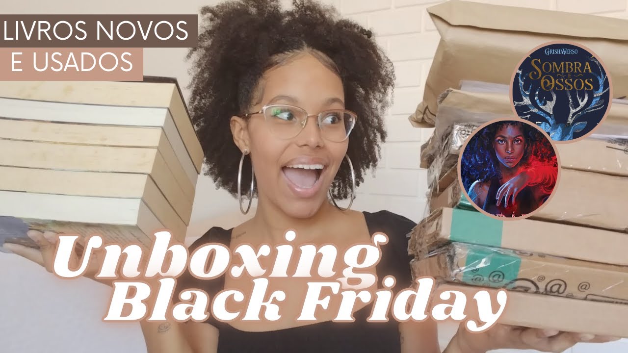 UNBOXING LIVROS | Todos os livros que comprei na BLACK FRIDAY  - Emanuella Faria