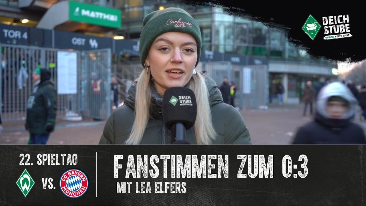 „Wir schaffen das irgendwie“: Werder-Fans schwanken nach Pleite gegen FCB zwischen Wut & Zuversicht