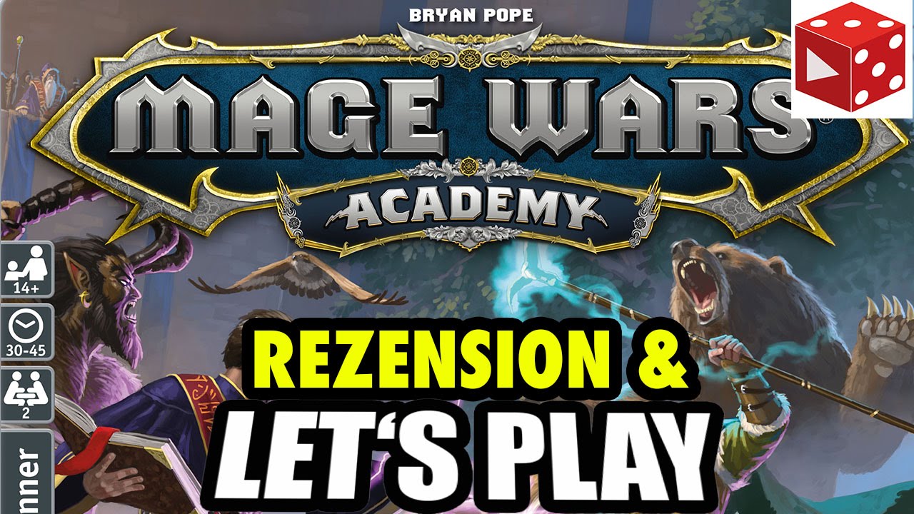 Mage Wars: Academy - Überblick, Let's Play, Fazit - Rezension auf deutsch
