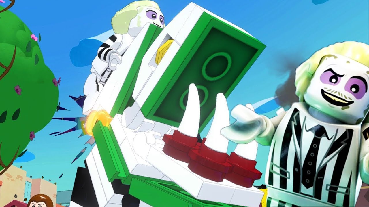 LEGO Dimensions: Beetlejuice & Saturn's Sandworm Free Roam